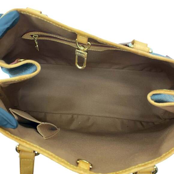 LOUIS VUITTON Brown Monogram Leather Shoulder Bag - Picture 9 of 10